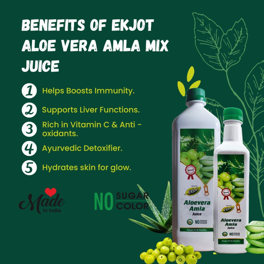 Aloe vera and amla juice for hair best sale