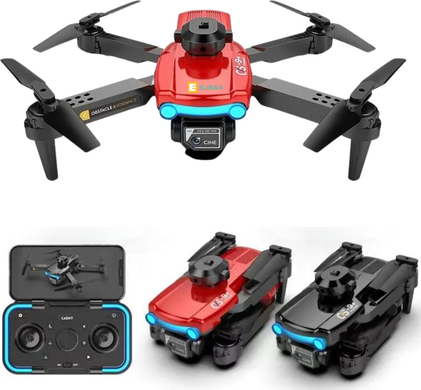 Red clearance drone camera