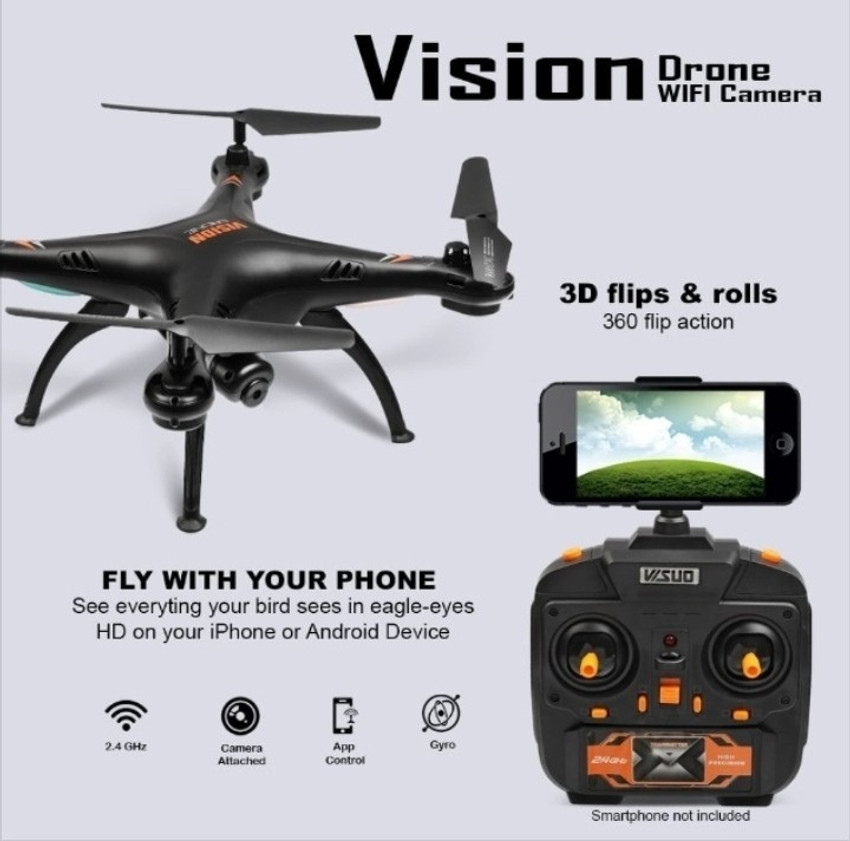 vision drone wifi camera price