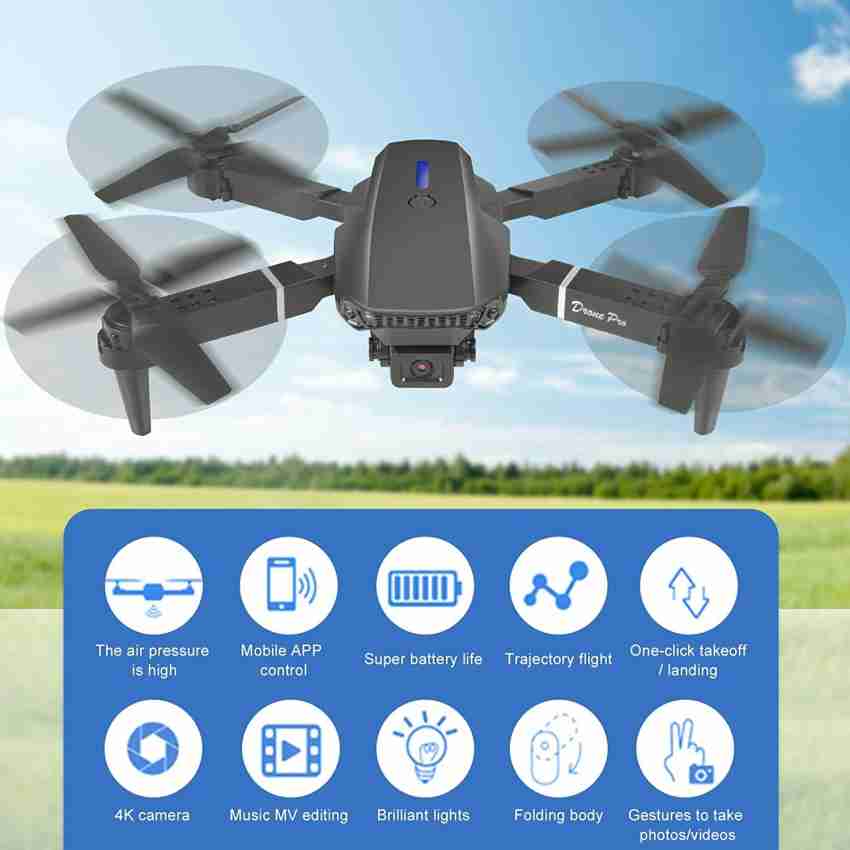 HEZKOL Foldable Toy Drone Pro 2 with HQ WiFi Camera Remote Control