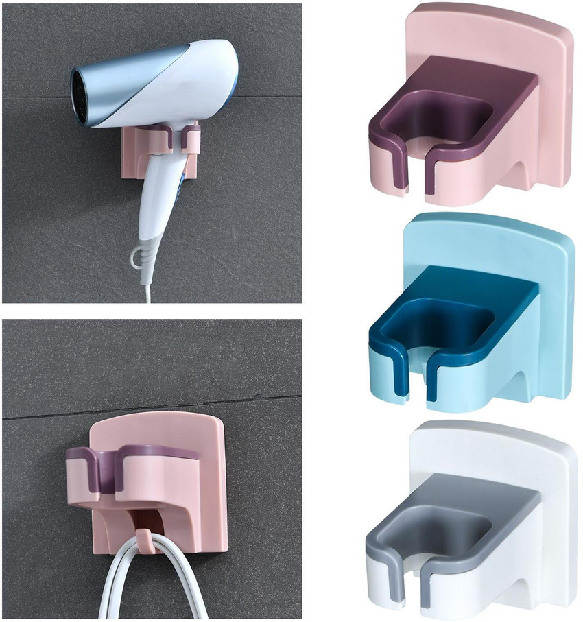 Avedia Hair Dryer Stand Hair Dryer Holder Wall Mounted for