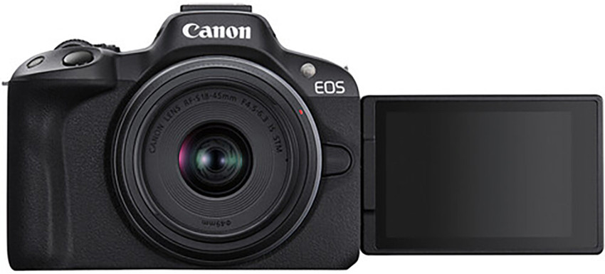 Canon EOS R50 Mirrorless Camera RF - S 18 - 45 mm f/4.5 - 6.3 IS 