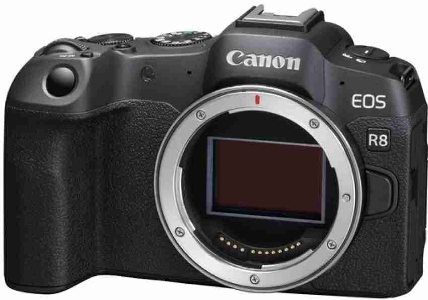 Canon EOS R8 Mirrorless Camera (5803C002) RF 24-105mm Lens +  64GB Memory Card + Filter Kit + Corel Photo Software + Bag + Charger +  LPE17 Battery + Card Reader + Flex Tripod + More (Renewed) : Electronics