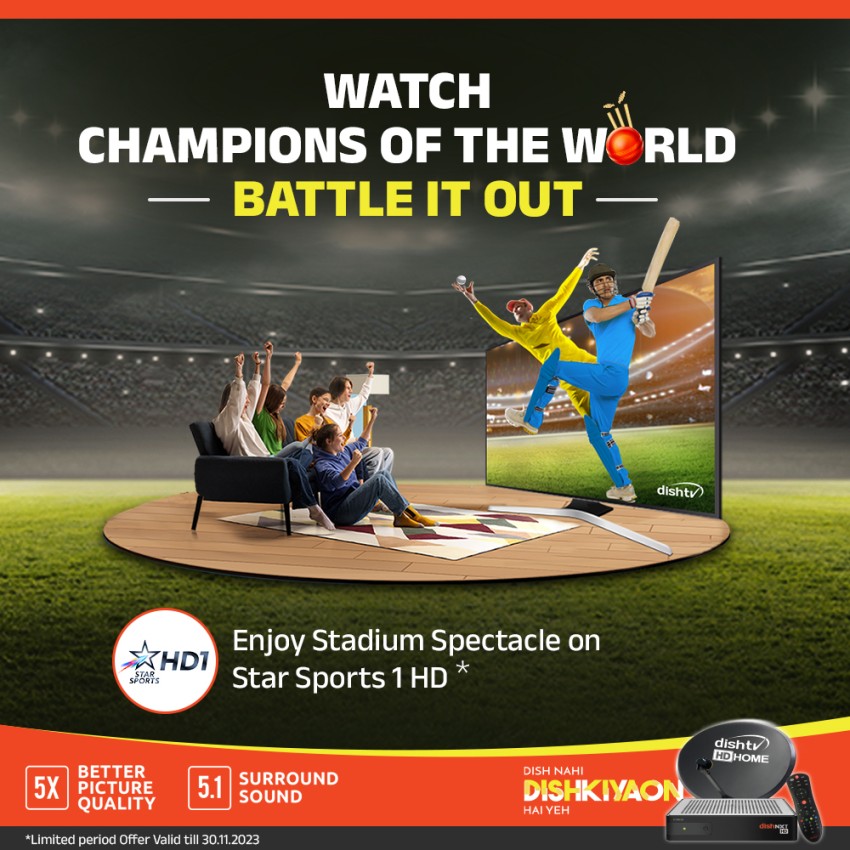 Dish TV HD DTH Hindi 1 month Royal Sports Kids HD Pack HD Set