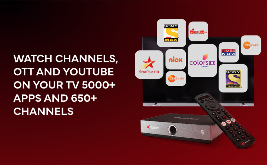 How to access hotstar from airtel tv top