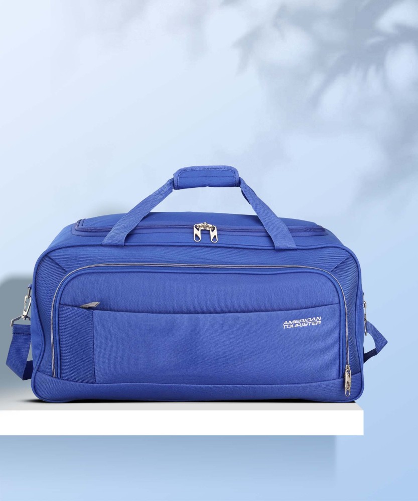 AMERICAN TOURISTER AMT RIDER DUFF MED 60CM BLUE Duffel Without Wheels Blue Price in India Flipkart