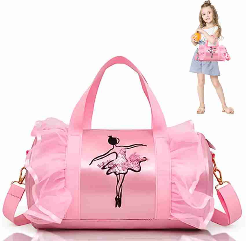 ELEPHANTBOAT Expandable Cute Carry Bag for Girls Dance Class