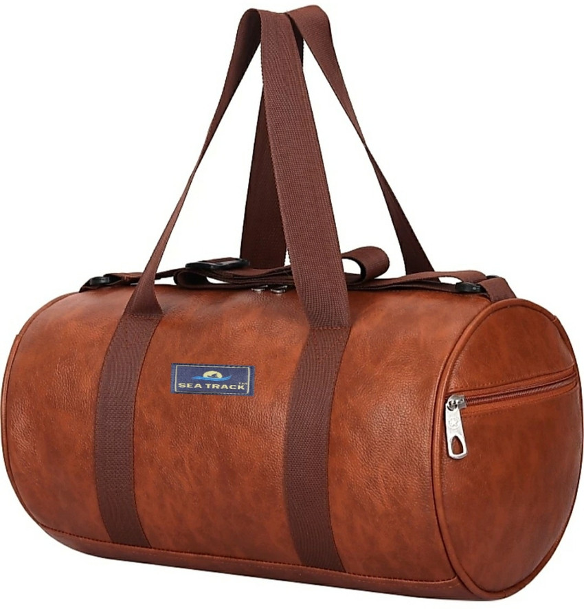 sea track Expandable STYLISH PU GYM BAG.ROYAL CHOICE PRODUCTS