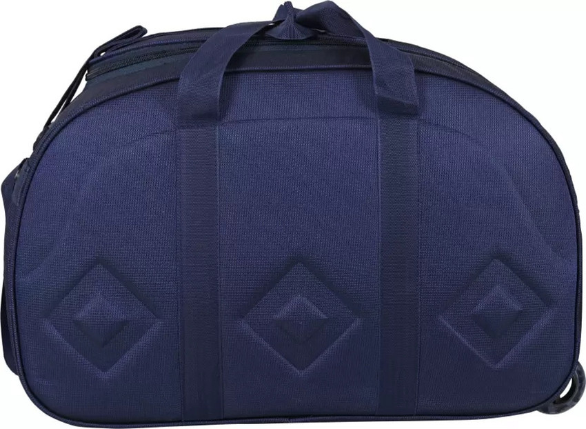 Organized duffel bag store