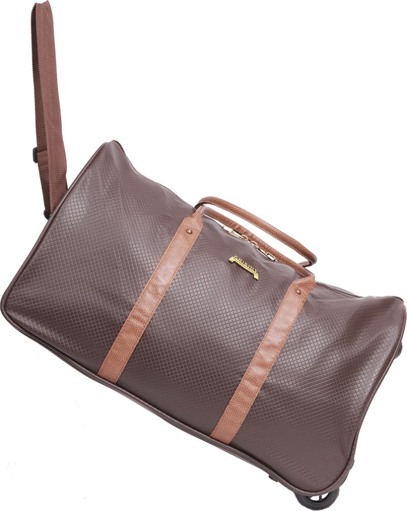 Leather Lv Duffle Bag, For Travel