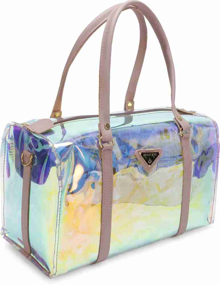 Aadtya Sports Gym Travel Duffle Tote Bag Holographic Shoulder