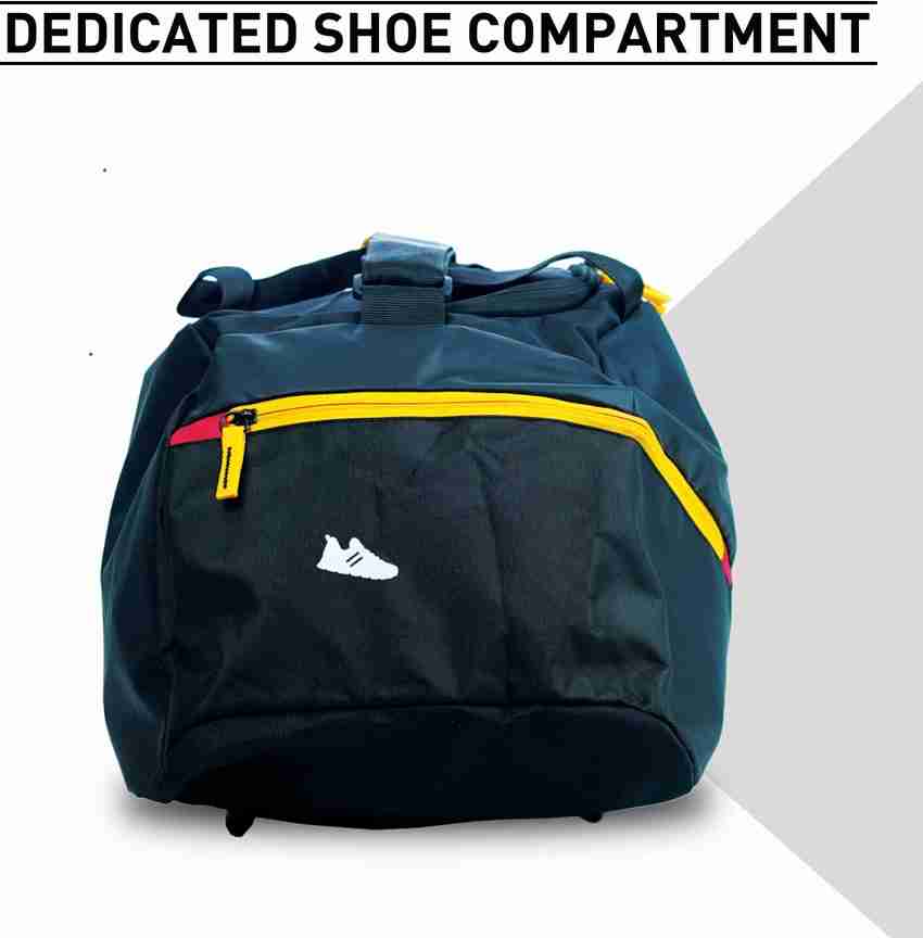 MUSCLEBLAZE Expandable Training Bag with Shoe Compartment Gym