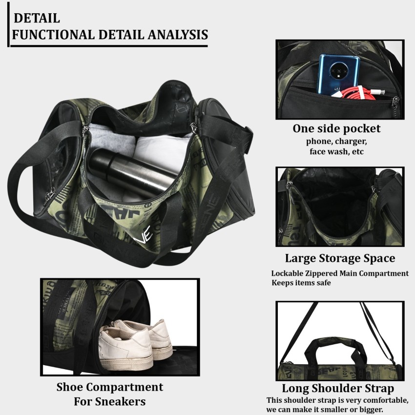 Adidas gym bag cheap with shoe compartment