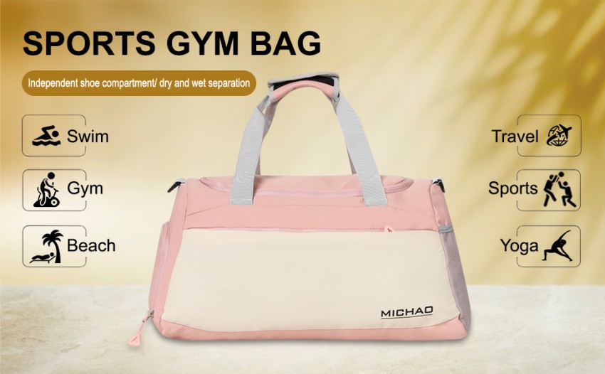 Fashion Women Yoga Gym Bag with Independent Shoe Compartment and