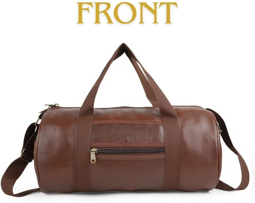 TRUE INDIAN Unique Gym Bag For Men 20L Gym Bag Sports Bag Extra Pocket New Bag Gym Duffel Bag Brown Price in India Flipkart