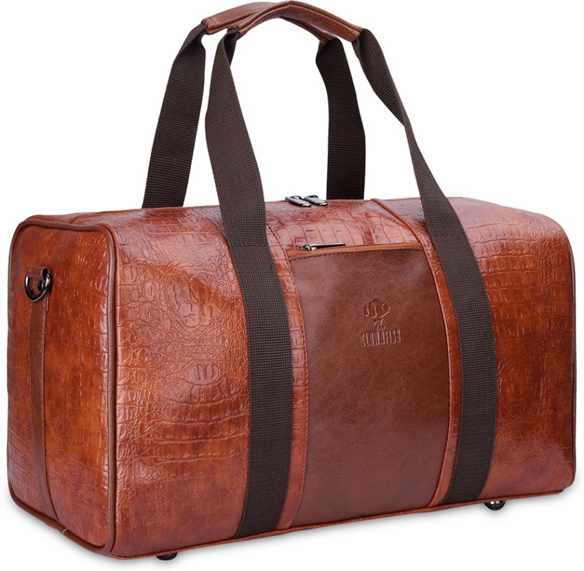 Duffle bag hotsell faux leather