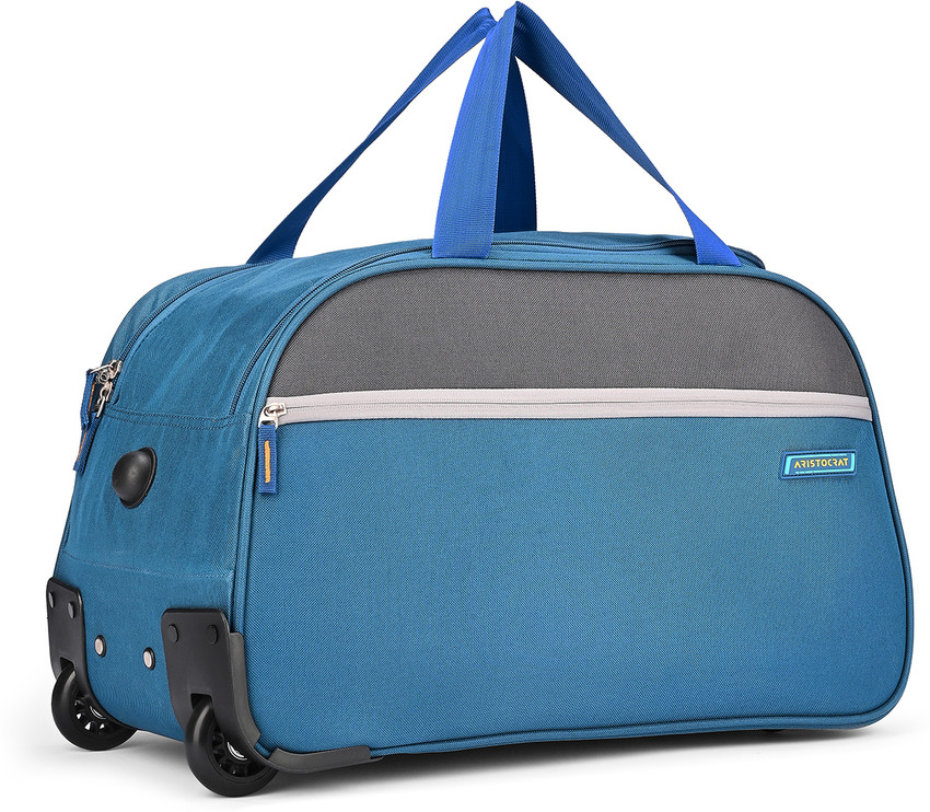 American tourister apex wheel duffle 57cm blue Clearance