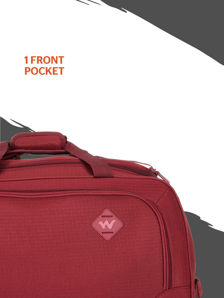 Wildcraft Expandable Proxima Duffel With Wheels Strolley