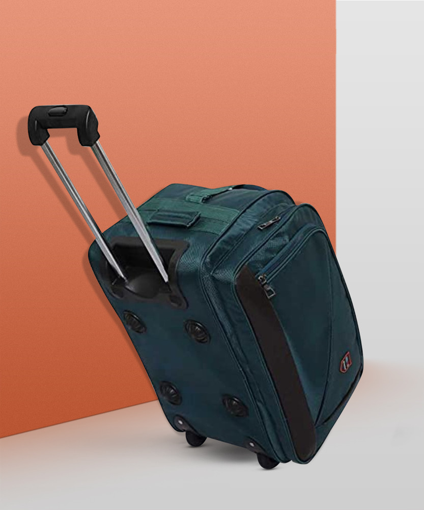 Dejan Expandable Large Size Expandable Duffle Trolley Bag Luggage Bag 24 Inch 60 Cm Bottle Green Duffel With Wheels Strolley Bottle Green Duffel With Wheels Strolley Bottle Green Price in India Flipka...