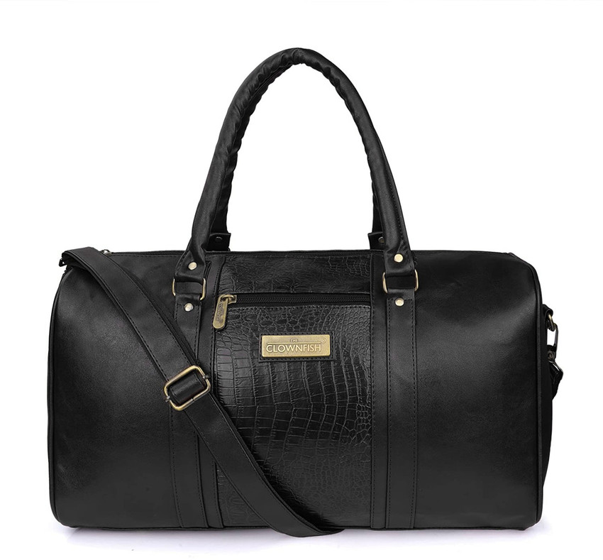 Jordan leather outlet duffle bag