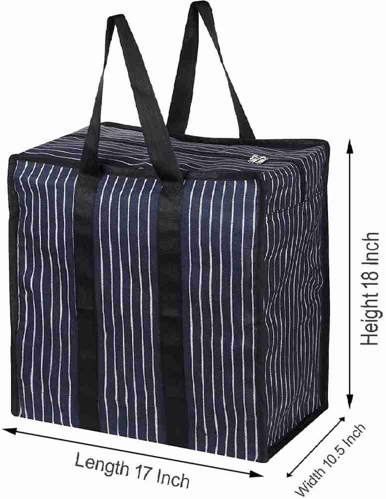 MANROM Expandable Large Storage Bag Storage for Clothes Wardrobe Bag PACK OF 4 PCS Duffel Without Wheels MULTI Price in India Flipkart
