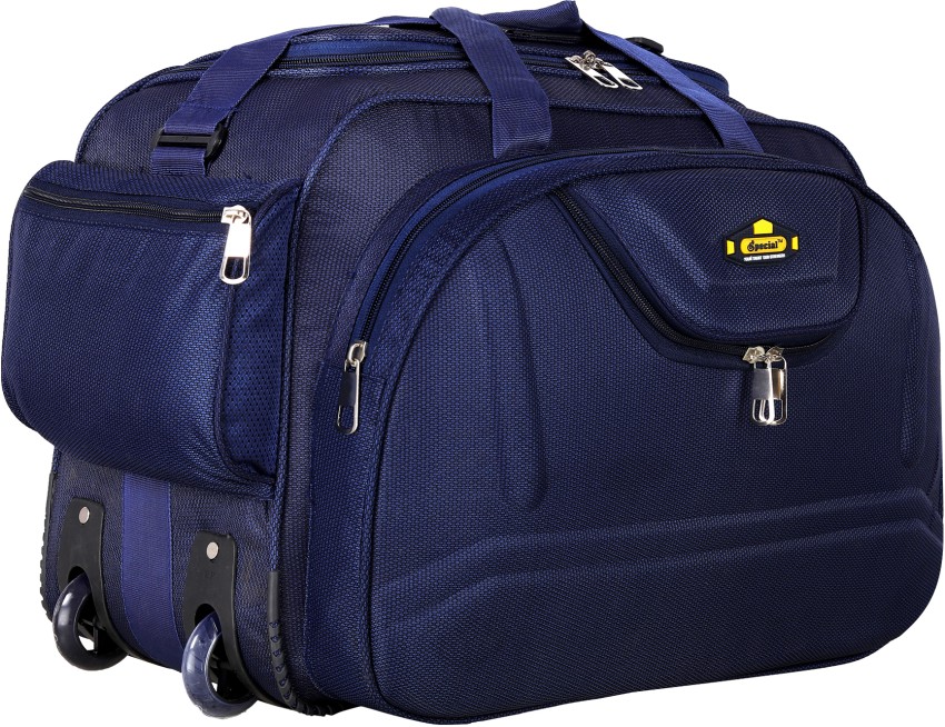 Clear Large Capacity Duffle Bag, Plastic Lightweight Luggage Bag