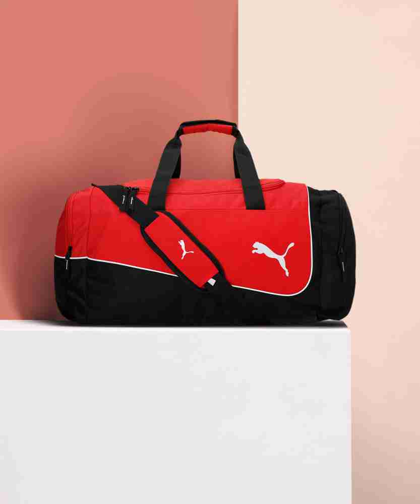 Puma red duffle bag best sale