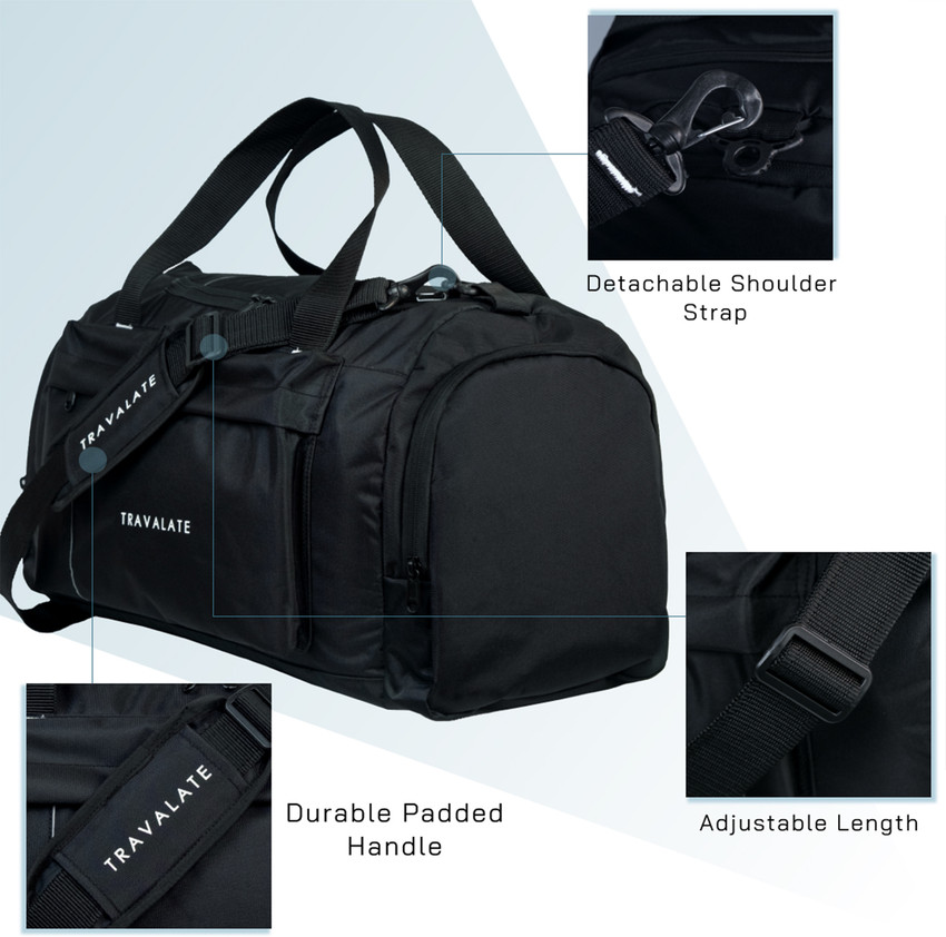Duffle organizer top