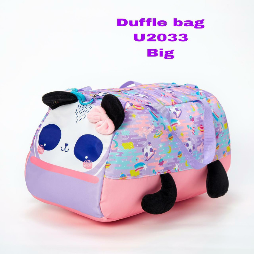 Sarvottam Panda Football Rabbit Duffle Bag for Boys Girls Kids Gym