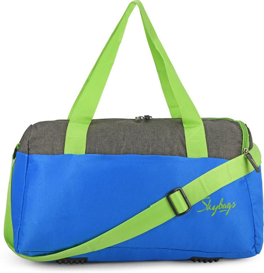 Duffel Bag Gym Bag for Men Women Cloud Cartoon Blue