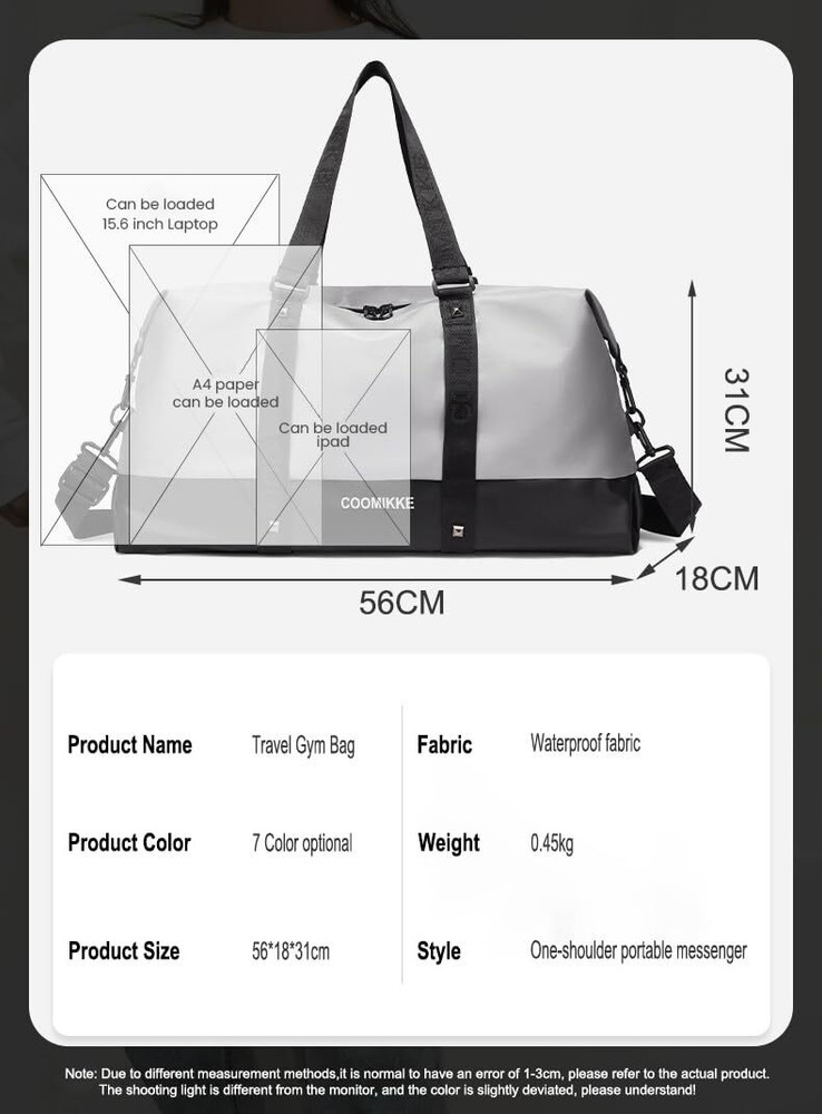 Gym bag size top