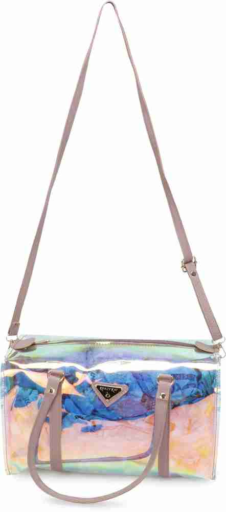 Aadtya Sports Gym Travel Duffle Tote Bag Holographic Shoulder Bag