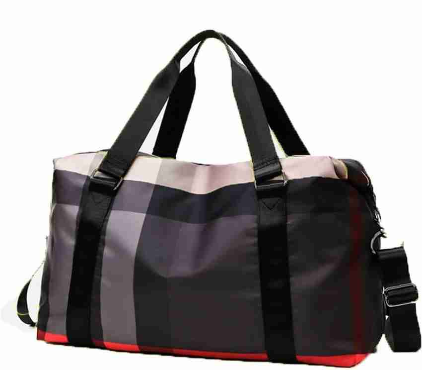 retail therapy Travel Duffle Bag for Women Sports Gym Gym Duffel Bag Grey Price in India Flipkart