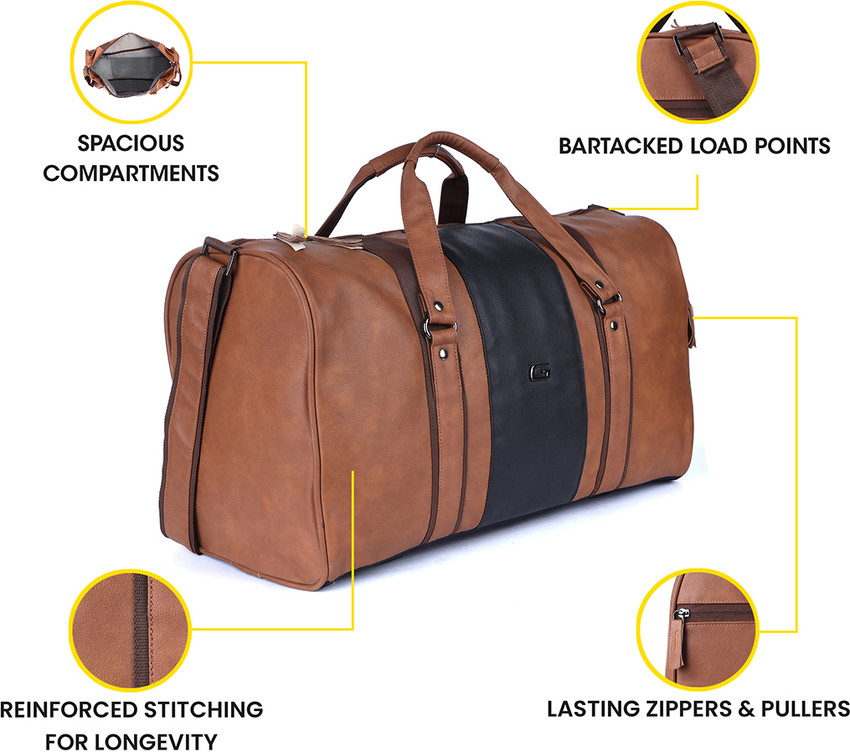 Faux leather gym bag new arrivals