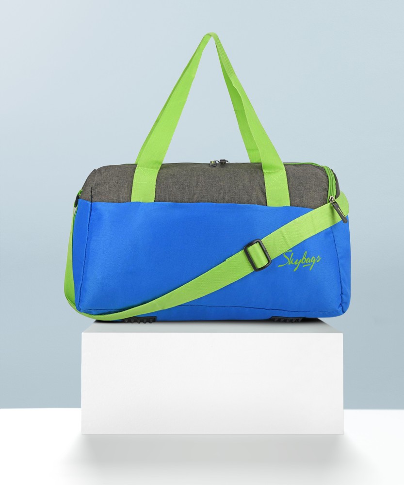 Duffel Bag Gym Bag for Men Women Cloud Cartoon Blue