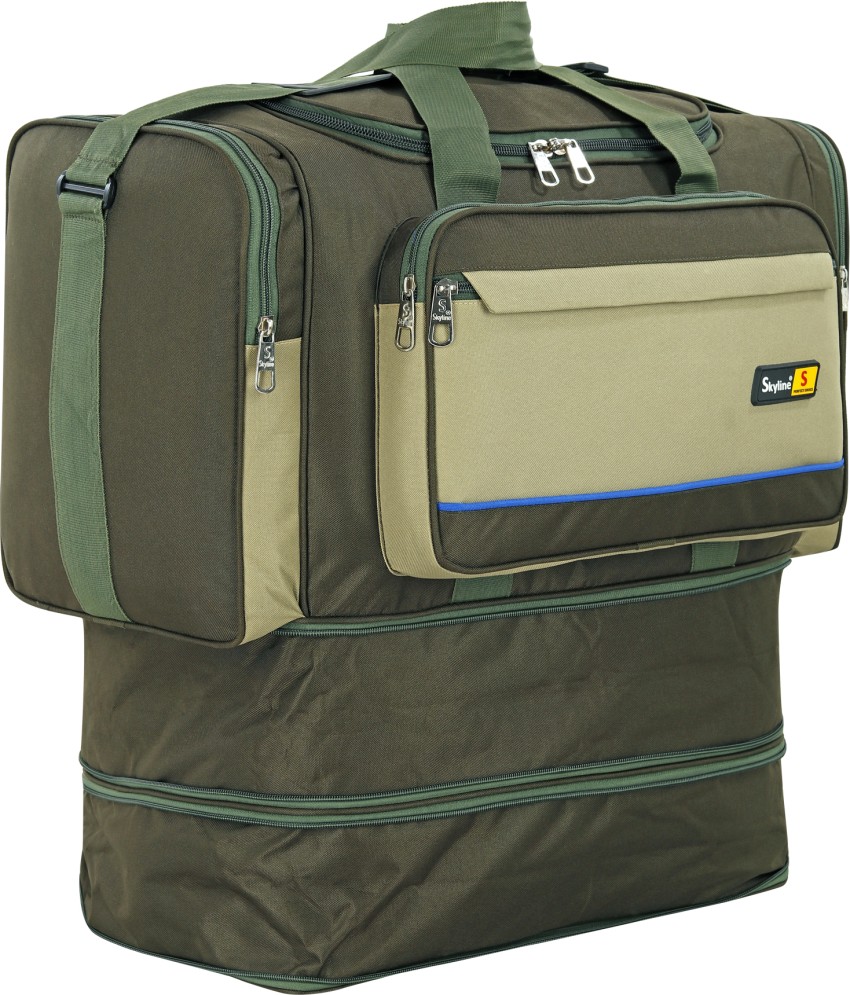 SKYLINE (Expandable) 75L Polyester Travel Duffel Bag Expandable