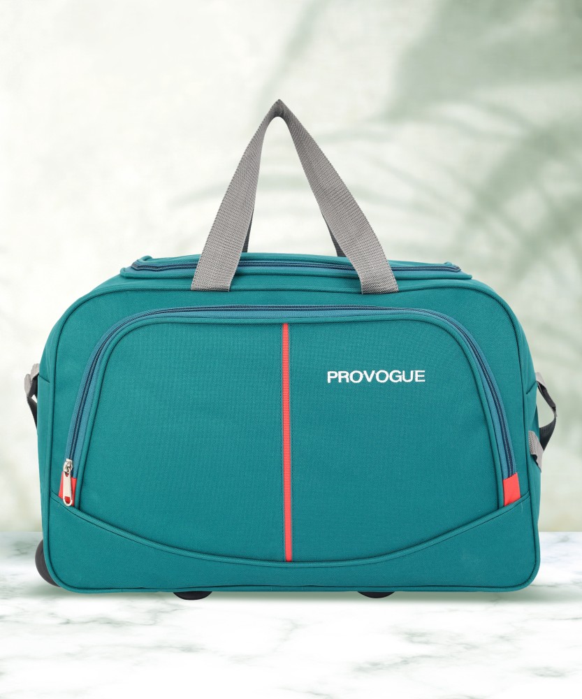 PROVOGUE Expandable 75L Travel Duffle Bags Luggage With Wheels Duffel With Wheels Strolley SKY BLUE Price in India Flipkart