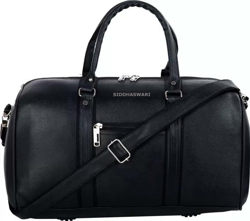 SIDDHASWARI Expandable 30 L CASUAL LEATHER DUFFLE BAGS FOR