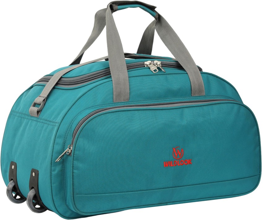 Wild Look Expandable 65 L Duffle Bags Luggage with wheels Unisex Duffel With Wheels Strolley Multicolor Price in India Flipkart