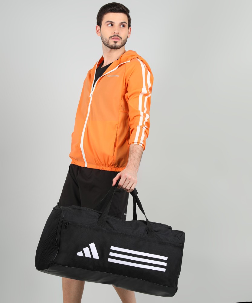 Adidas 3 stripe gym bag best sale