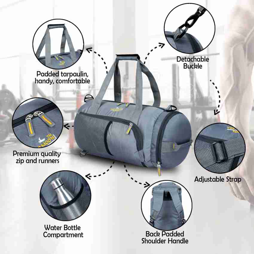 Padded store gym bag