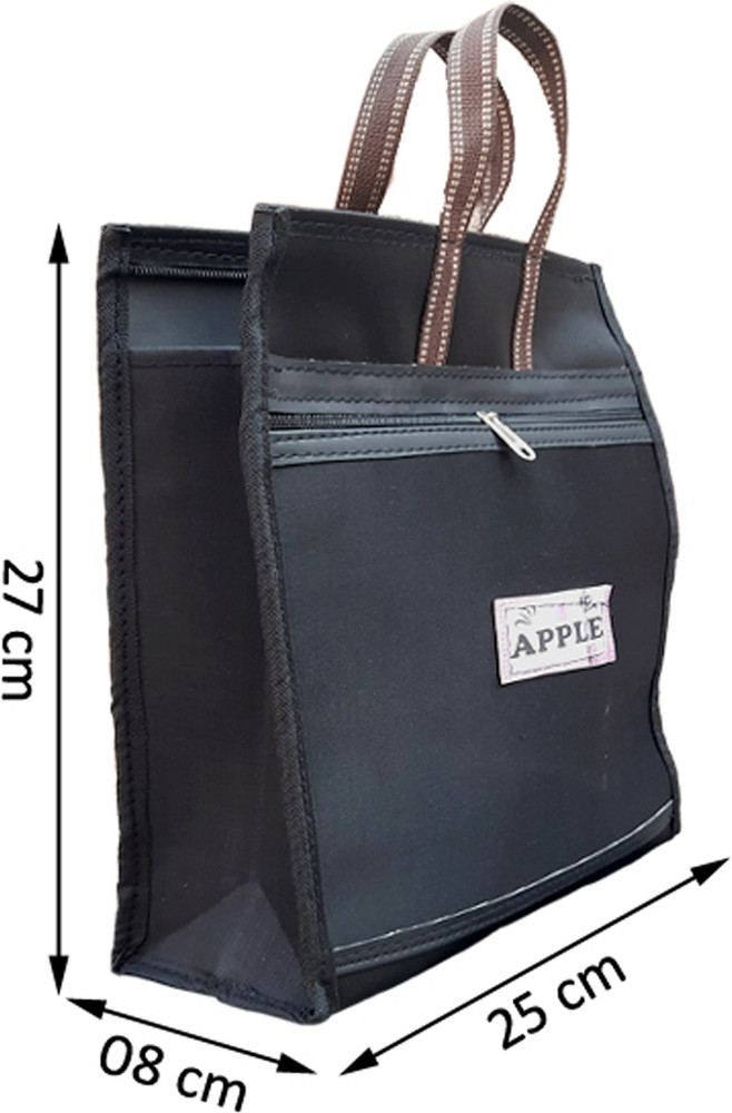 AT Mark Expandable Tote Handbag for Men Women shoulder Stylish Shopping Bag with zip Duffel Without Wheels Black Price in India Flipkart