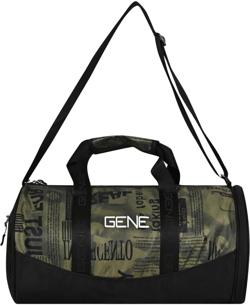 Buy Gene Bags® MN 0341 Gym Bag for Men | Waterproof Lightweight Polyster  Duffle Bag for Gym | Duffle Bags for Women and Men | Capacity- 26 Liters  (Navy Blue) at Amazon.in