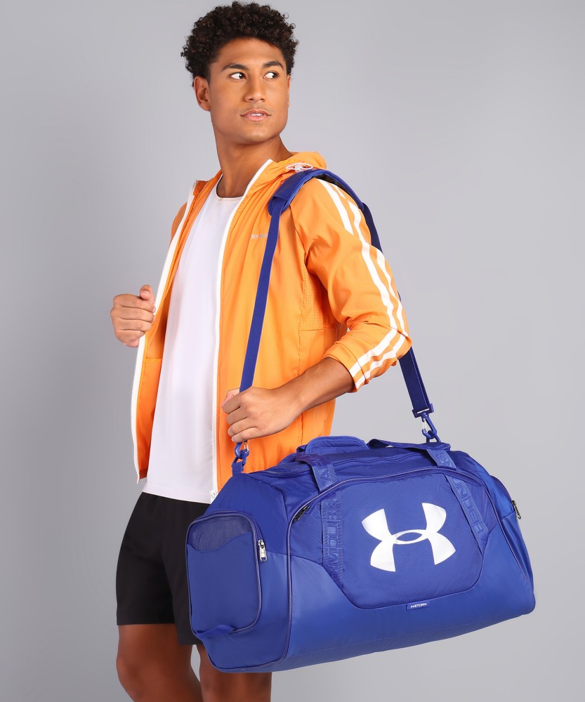 UNDER ARMOUR 21 inch 53 cm Expandable 1300213 401 Gym Duffel Bag Royal Blue Price in India Flipkart