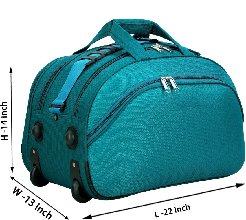 Unisex Expandable Waterproof Polyester Lightweight 120 L Luggage Travel  TROLLEY Bag with 2 Wheels Large Capacity