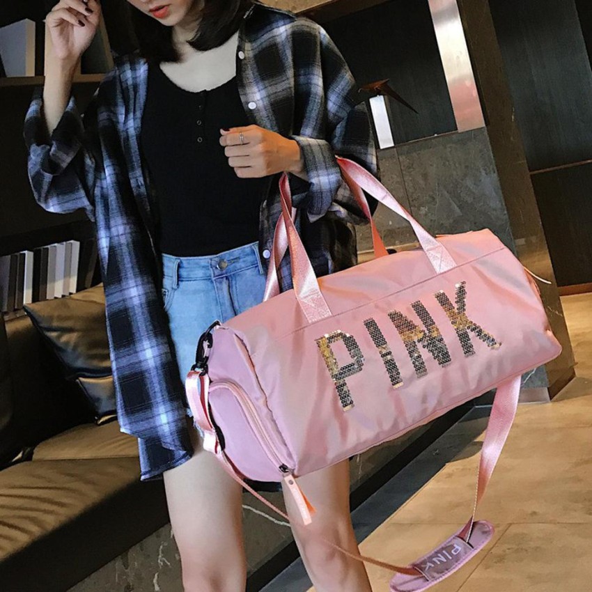 Aggregate more than 82 pink gym duffle bag - esthdonghoadian