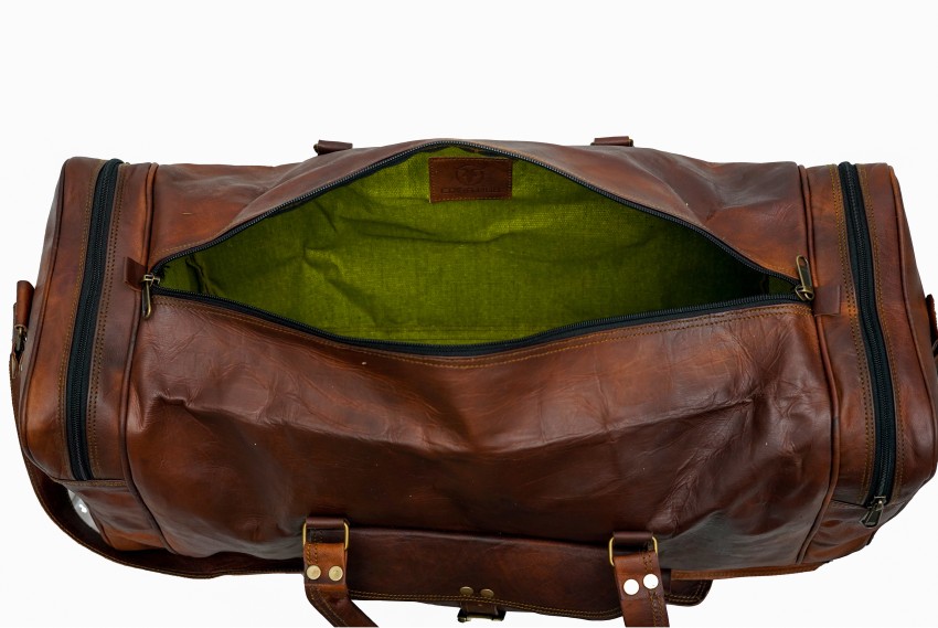 Leather Duffle Bag, Roosevelt Collection