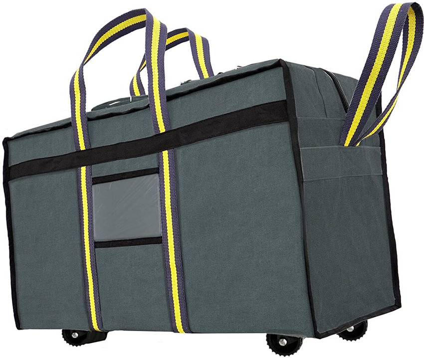 Canvas trolley bag deals
