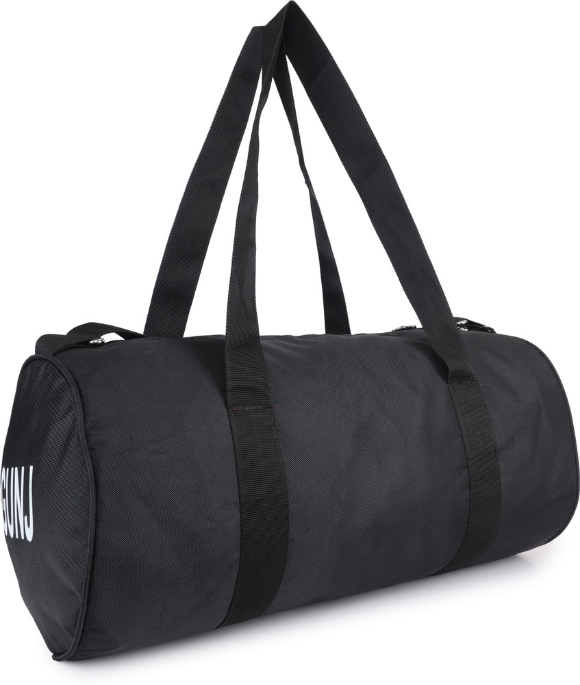 Gunj Sport Bag For Gym And Travel Sports Bag With Shoulder Strap for Men and Women Gym Duffel Bag Black Price in India Flipkart