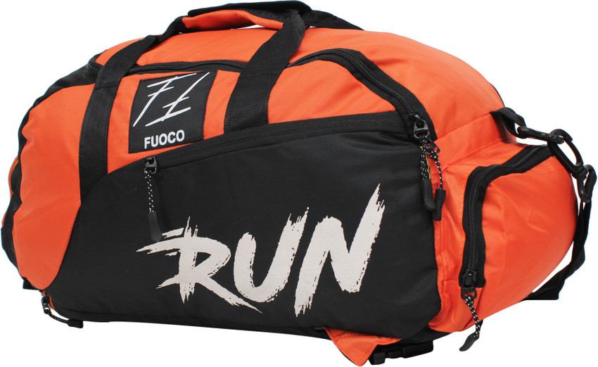 Orange sales gym bag